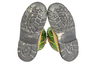 çizme siyah ayak çalışması