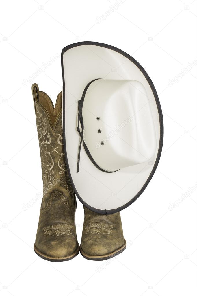 Cowboy Hat and Western Boots