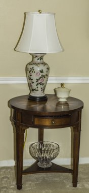 oturma Masası ve lambası