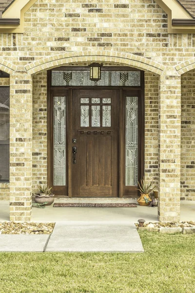 Decorative Front Door View — Stock Photo, Image