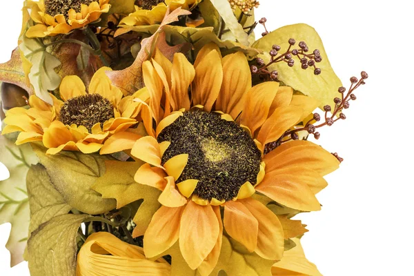 Fall and Autumn Colored Flower Arrangment — Stock Photo, Image