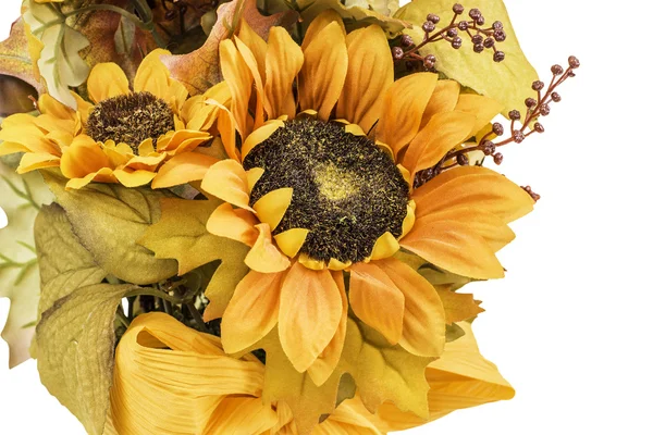 Fall and Autumn Colored Flower Arrangment Stock Picture