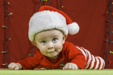 Bebek yılbaşı portre