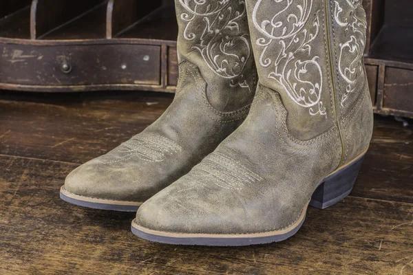 Ladies Cowboy Boots — Stock Photo, Image