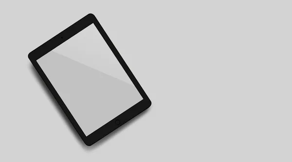 Üst Görünümü Beyaz Ekranlı Yeni Bir Akıllı Telefon Modeliname — Stok fotoğraf