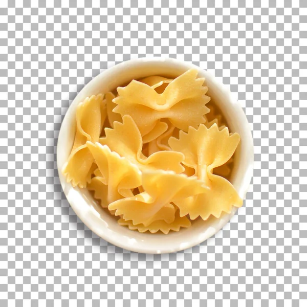 Rosett Slips Pasta Isolerad Isolerad Transparent Bakgrund — Stockfoto