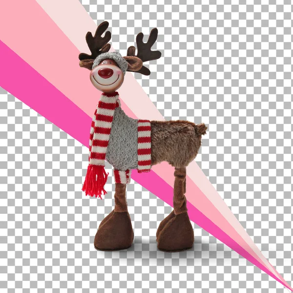 Isolated Deer Figurine Plush — Stock Photo, Image