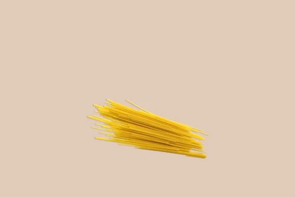 Torr Spaghetti Röd Bakgrund För Menyn Geometrisk Bakgrund Platt Låg — Stockfoto