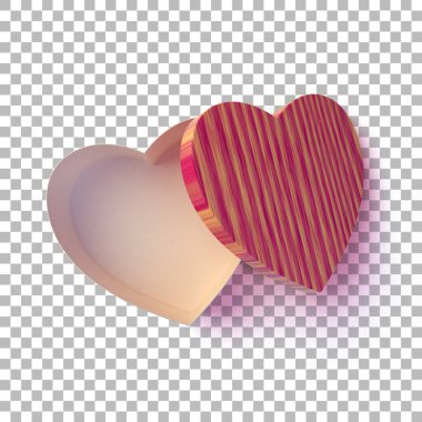 Hediye için güzel bir kutu ve yakın perspektifli hediye..