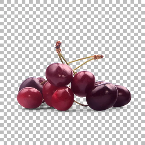 Cerezas Frescas Para Diseño Frutas Activo — Foto de Stock