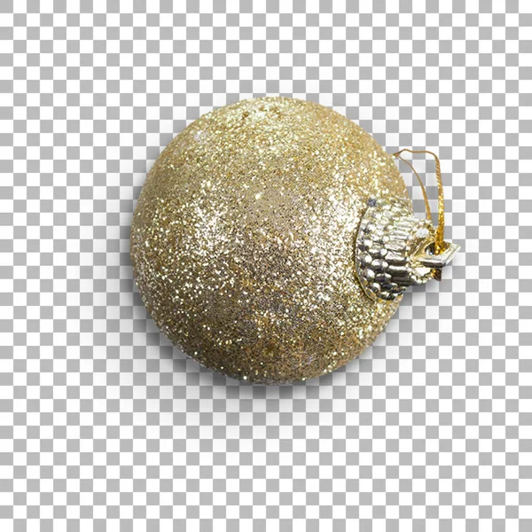 Boule Décoration Noël Brillante Adaptée Votre Projet Actif — Photo