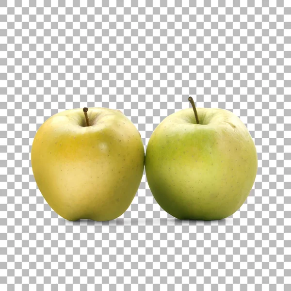資産の果物のデザインのための新鮮な緑のリンゴ — ストック写真
