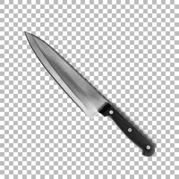 Блестящий Острый Нож Нержавеющей Стали — стоковое фото
