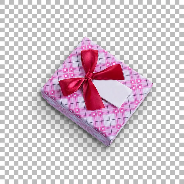 Confezione Regalo Ornamento Design Concettuale Natalizio — Foto Stock