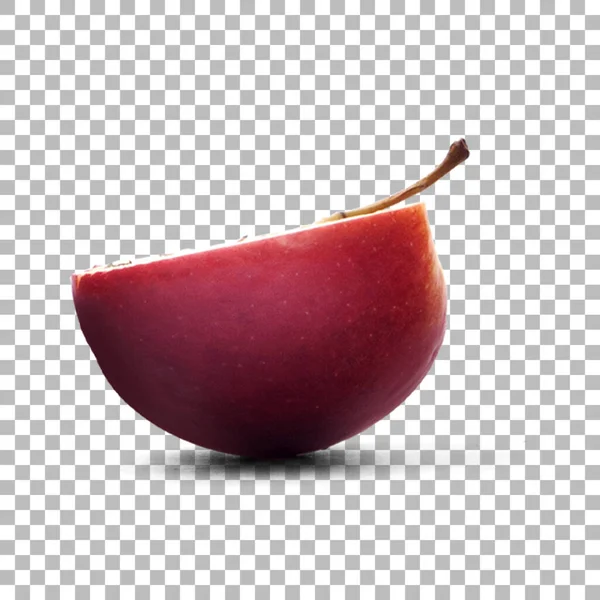 Manzana Roja Fresca Para Diseño Sus Frutas Activos — Foto de Stock