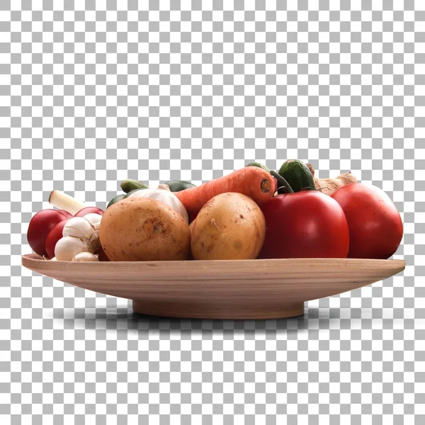 Fresh Fruits Plate Your Asset Fruits Design — Stock Photo, Image
