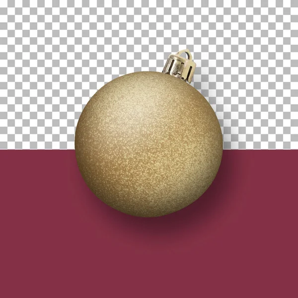 Christmas Decoration Baubles Isolated Transparent — Stock Photo, Image