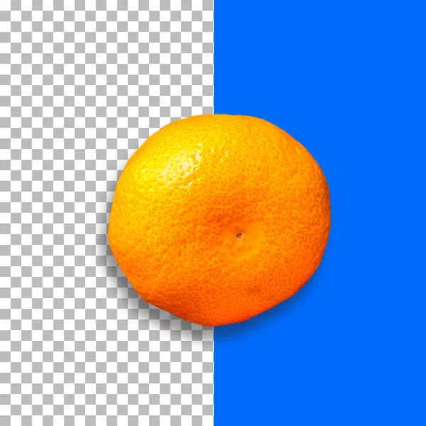 Mandarin Mandarin Klementiner Segment Isolerad Transparent Bakgrund — Stockfoto