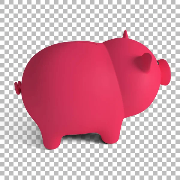 Niedliches Sparschwein Für Das Finanzkonzept — Stockfoto