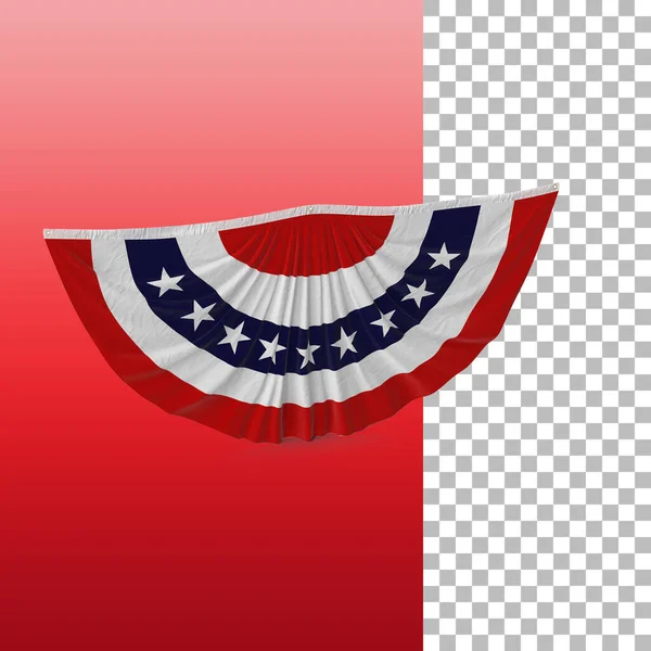 Niezależna Koncepcja Dnia Flagą Stanów Zjednoczonych Dla Elementu Lipca — Zdjęcie stockowe