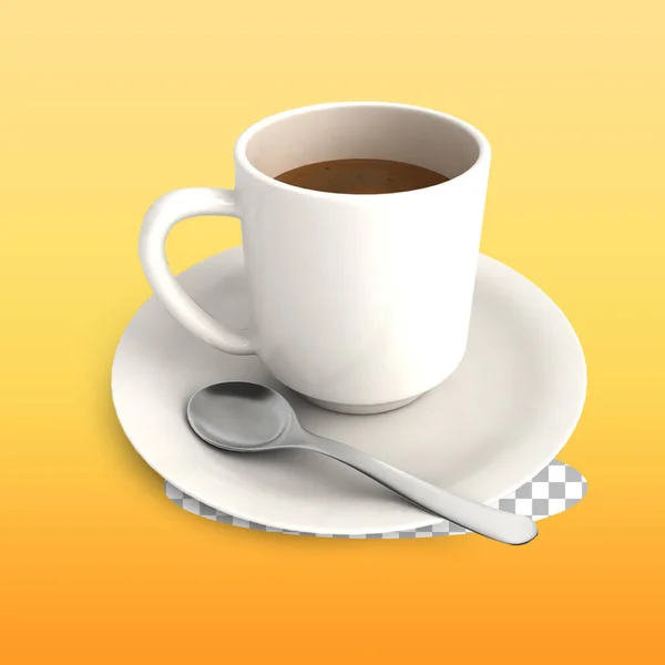 Materialien Für Die Kaffeetasse Für Das Design Ihrer Kaffeeszenen — Stockfoto