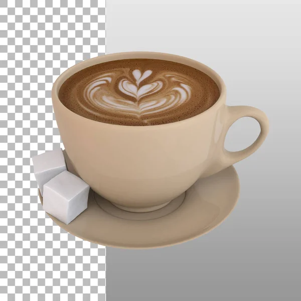 Kaffekopp Material För Din Kaffe Scener Design — Stockfoto