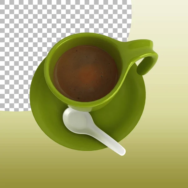 Kaffekopp Material För Din Kaffe Scener Design — Stockfoto