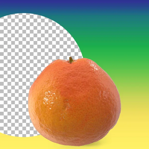 Апельсины Изолированные Элементов Дизайна Фруктов — стоковое фото