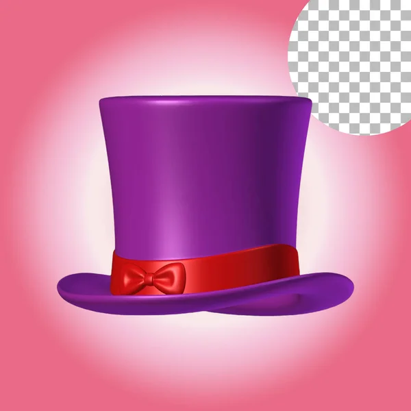 Magicians hat party element.