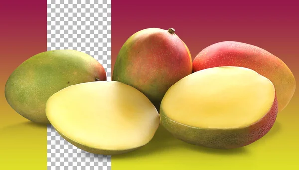 Tropical Mango Your Food Element Design — Stock Photo, Image