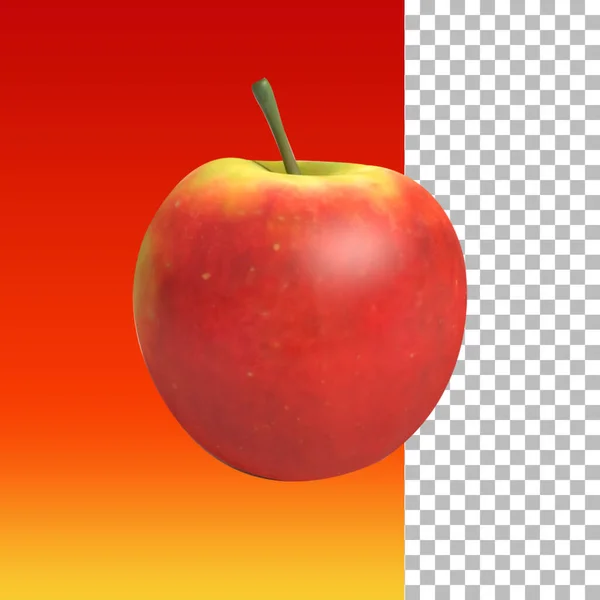 Φρέσκα Κόκκινα Φρούτα Μήλο Για Στοιχείο Σχεδιασμό Σας — Φωτογραφία Αρχείου