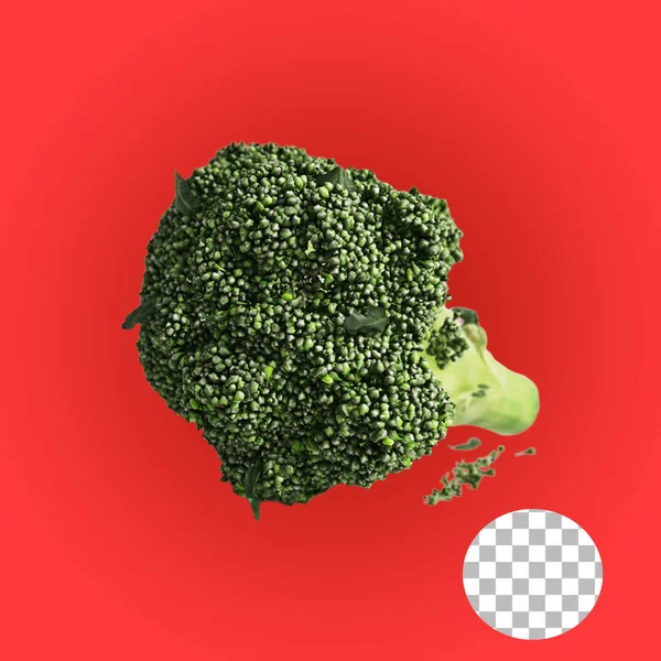 Groene Broccoli Geschikt Voor Element Ontwerp — Stockfoto