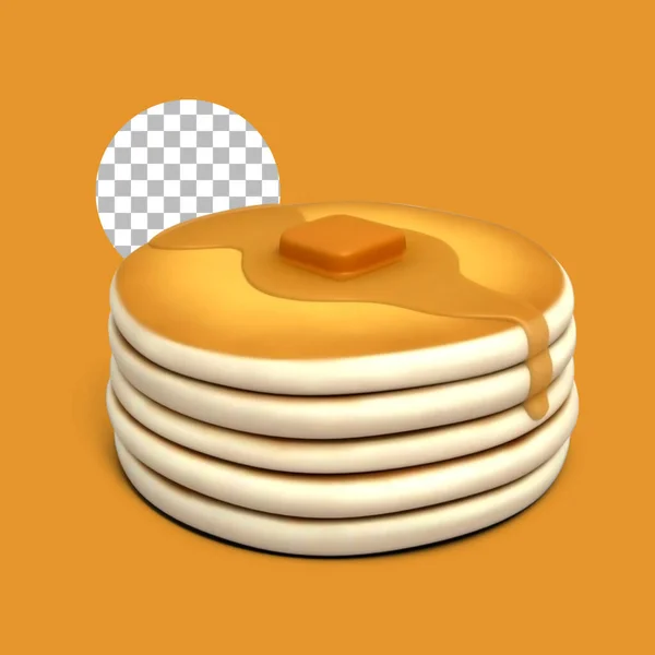 Tasty Pancake Item Your Asset Design Project — Stock Photo, Image