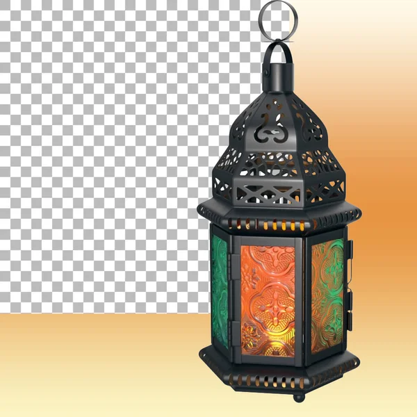 Simplesmente Lanterna Para Símbolo Islâmico Seu Projeto Projeto Com Transparência — Fotografia de Stock