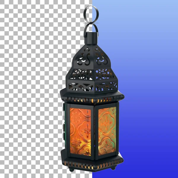 Muszlim Lámpa Díszítésére Tervezési Projekt — Stock Fotó
