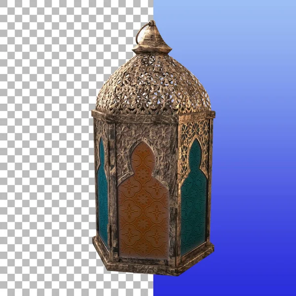 Lanterna Muçulmana Para Ornamento Seu Projeto Design — Fotografia de Stock