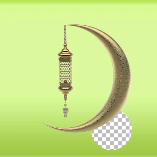 Único Símbolo Lanterna Antiga Comunidade Muçulmana — Fotografia de Stock