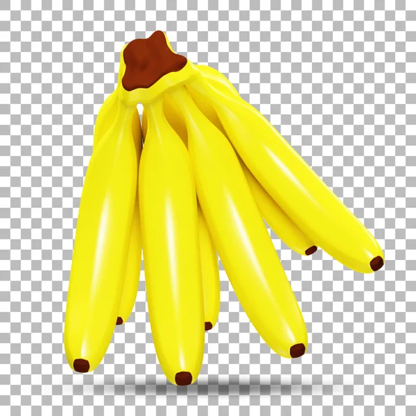 Fruits Concept Yellow Banana Daily Nutrition — Stock Photo, Image