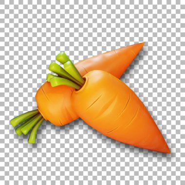 Sebze konseptin için taze havuç..