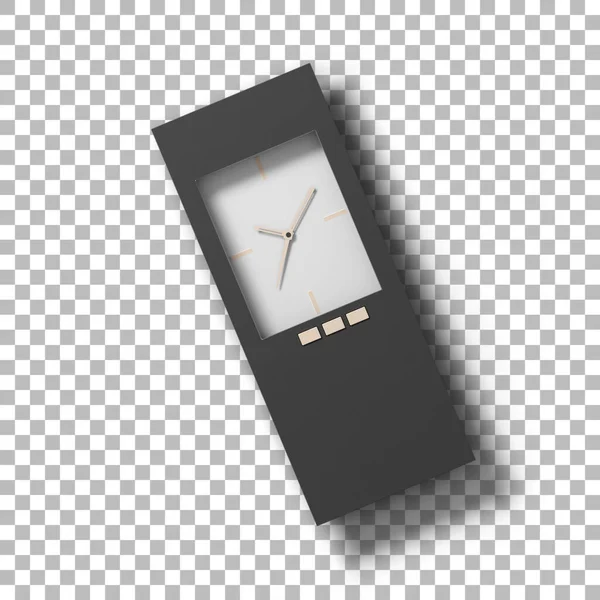 Uhren Mit Transparentem Hintergrund — Stockfoto