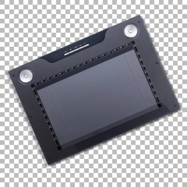 Close up view tablet designer for your stationery concept.