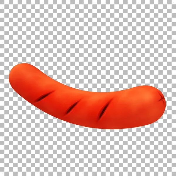 Heerlijke Rode Hotdog Voor Asset Design — Stockfoto