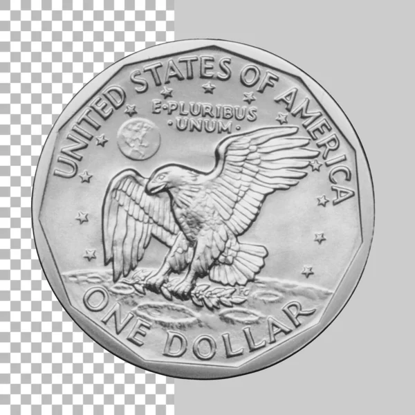 美元硬币用于投资概念设计 — 图库照片