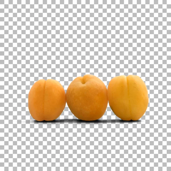 Fresh Apricots Your Asset Fruits Design — Stock Photo, Image