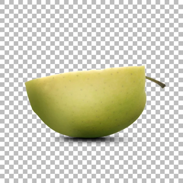 Färskt Grönt Äpple För Din Tillgång Frukt Design — Stockfoto