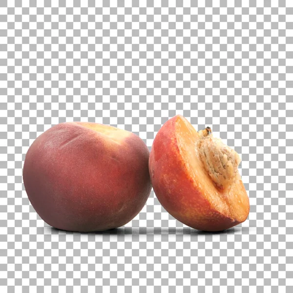 Fresh Peaches Your Asset Fruits Design — Stock Photo, Image