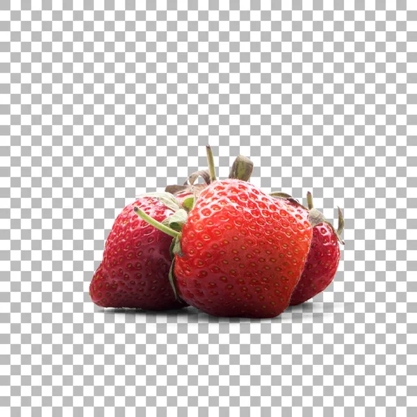 Verse Aardbeien Voor Asset Fruit Design — Stockfoto