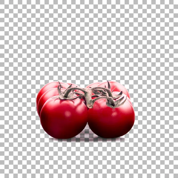 Fresh Cherry Tomato Isolated Transparent Background Package Design Element — Stock Photo, Image