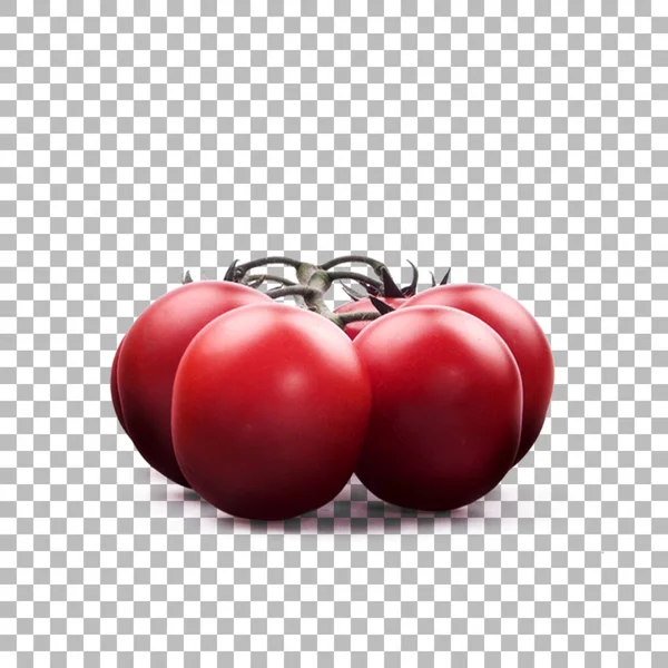 Fresh Cherry Tomato Isolated Transparent Background Package Design Element — Stock Photo, Image