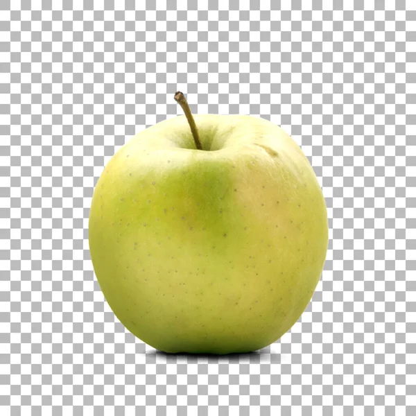 Fresh Green Apple Your Asset Fruits Design — Stock Photo, Image